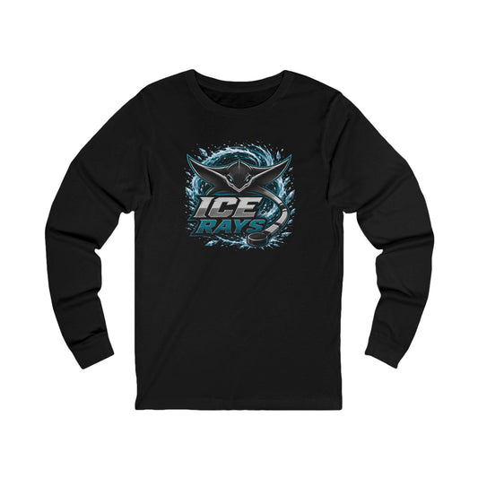 Unisex Long Sleeve T-Shirt | Custom Name + Number Option S / Black Long-sleeve
