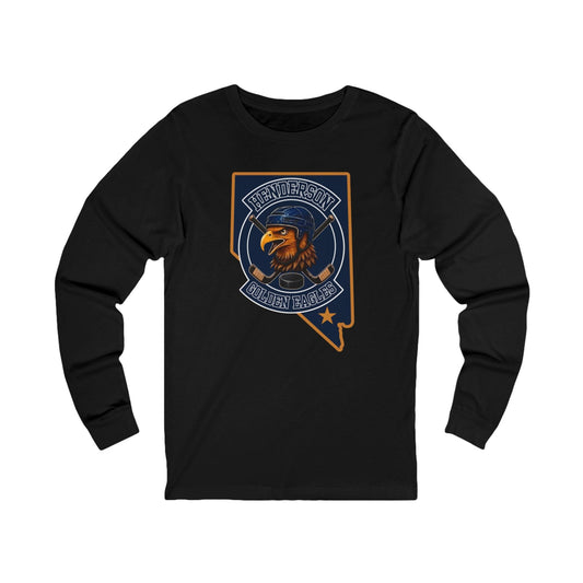 Unisex Long Sleeve T-Shirt | Custom Name + Number Option S / Black Long-sleeve