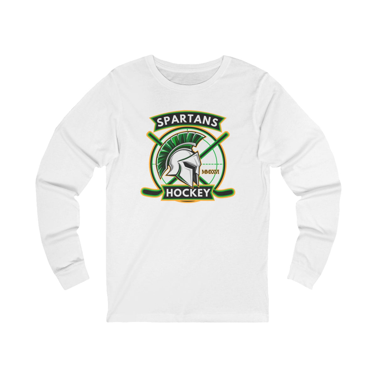 Unisex Long Sleeve T-Shirt | Custom Name + Number Option S / White Long-sleeve