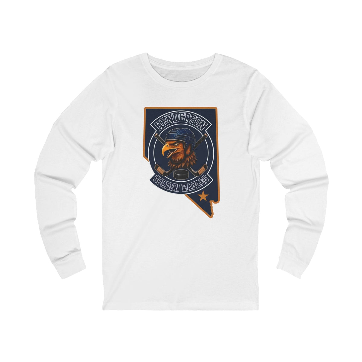 Unisex Long Sleeve T-Shirt | Custom Name + Number Option S / White Long-sleeve