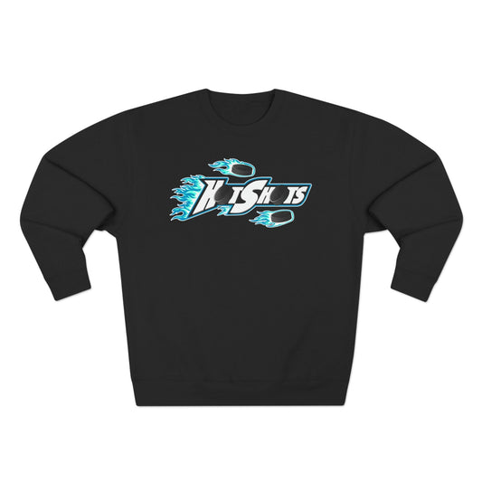 Unisex Sweatshirt | Custom Name + Number Option S / Black Sweatshirt
