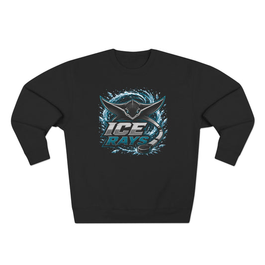 Unisex Sweatshirt | Custom Name + Number Option S / Black Sweatshirt