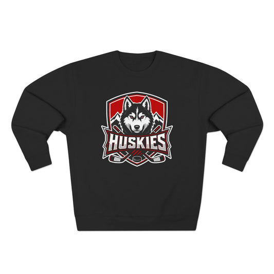 Unisex Sweatshirt | Custom Name + Number Option S / Black Sweatshirt