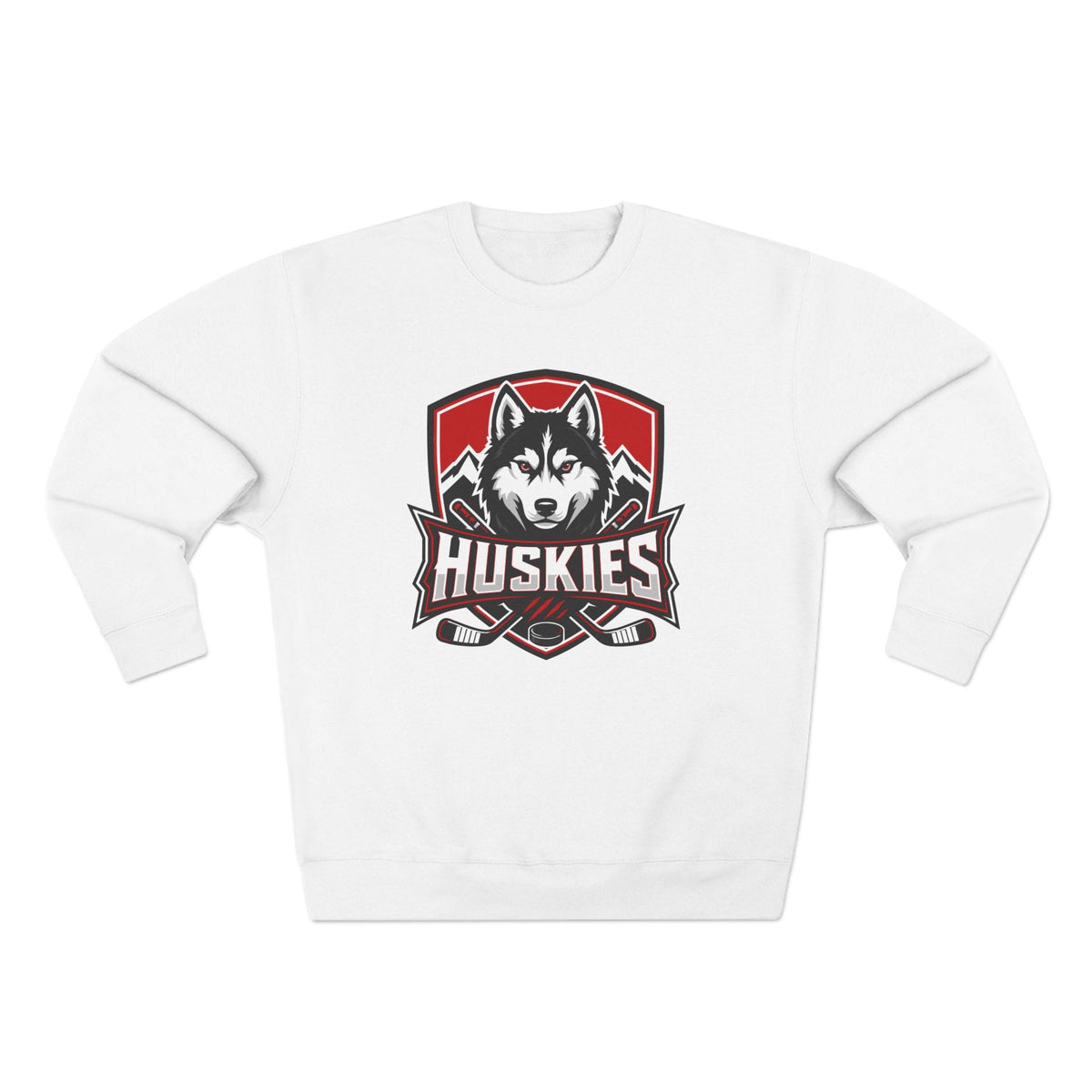 Unisex Sweatshirt | Custom Name + Number Option S / White Sweatshirt