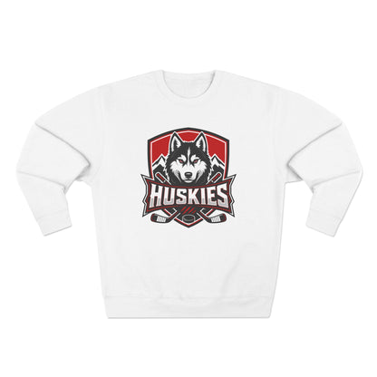 Unisex Sweatshirt | Custom Name + Number Option S / White Sweatshirt