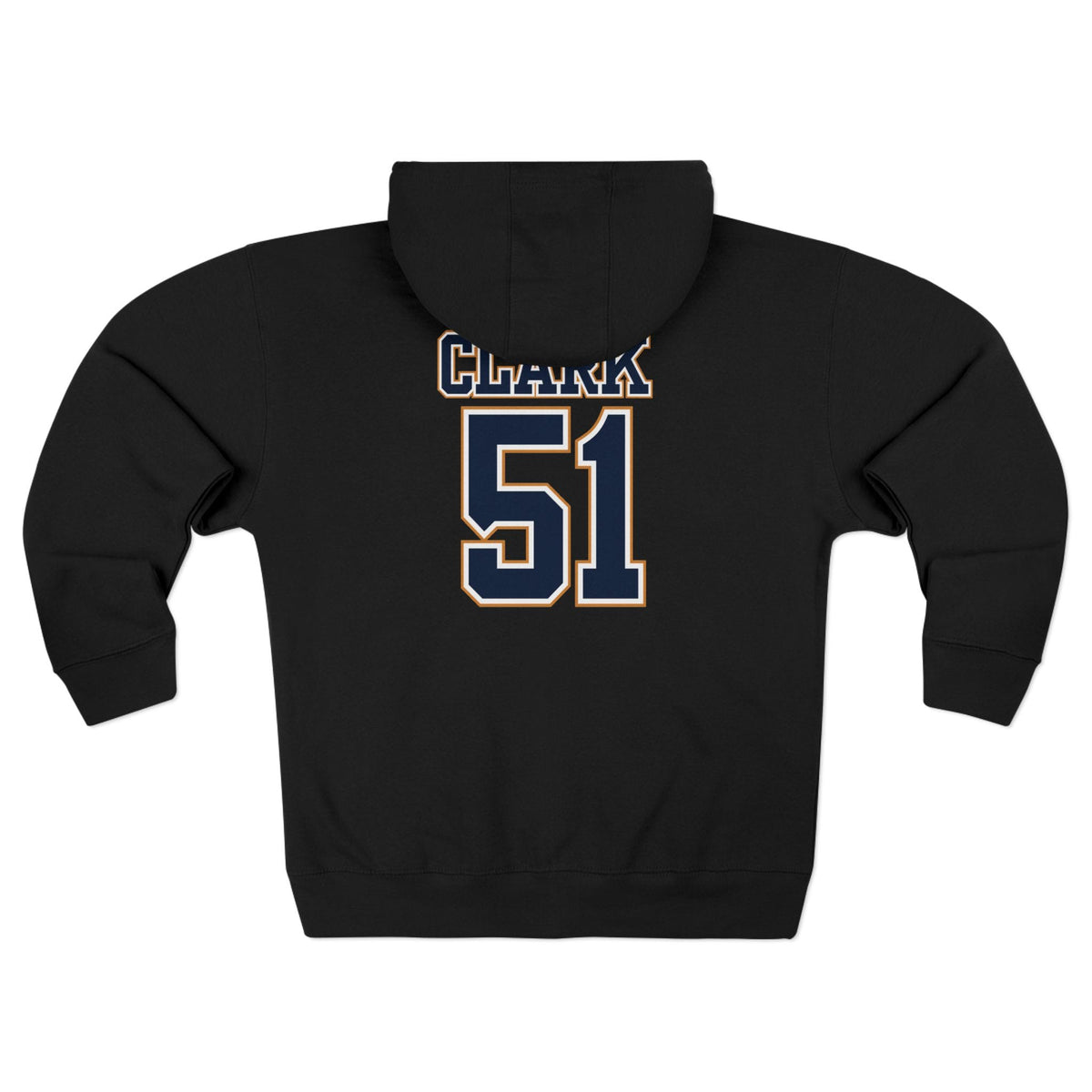 Unisex Zip Hoodie | Custom Name + Number Option Hoodie