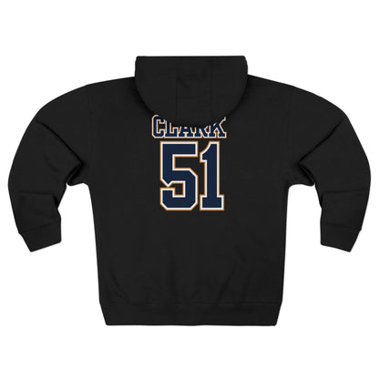 Unisex Zip Hoodie | Custom Name + Number Option Hoodie
