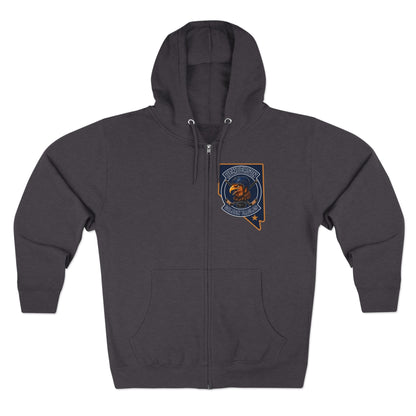 Unisex Zip Hoodie | Custom Name + Number Option S / Charcoal Heather Hoodie
