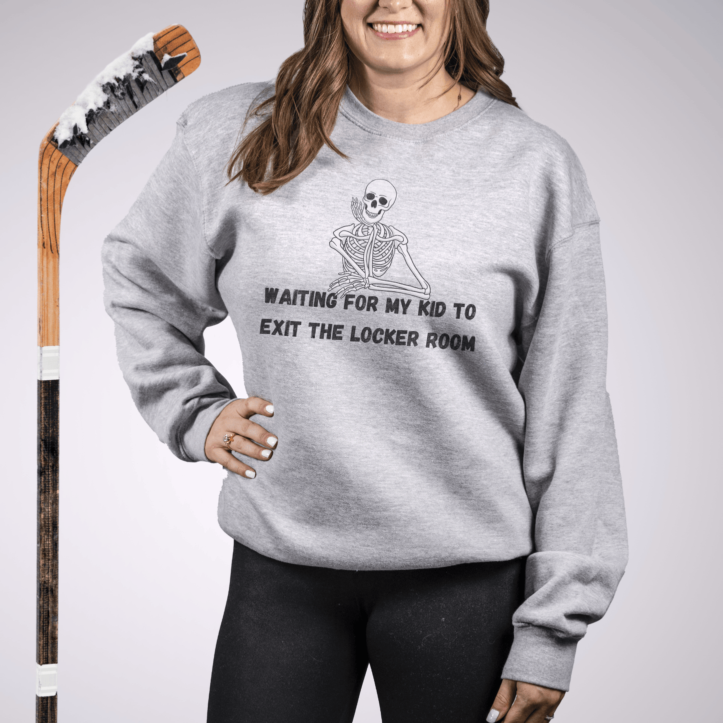 Waiting Sweatshirt S / Heather Grey Sweatshirt