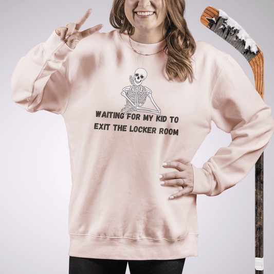 Waiting Sweatshirt S / Pale Pink Sweatshirt