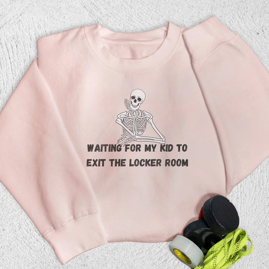 Waiting Sweatshirt S / Pale Pink Sweatshirt