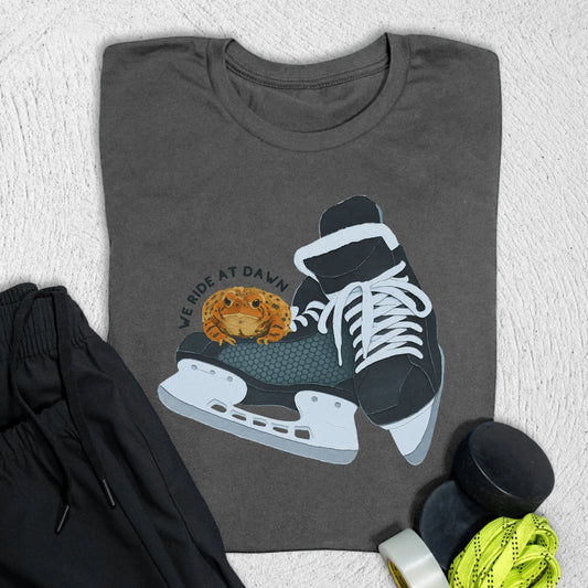 We Ride at Dawn T-Shirt S / Asphalt T-Shirt