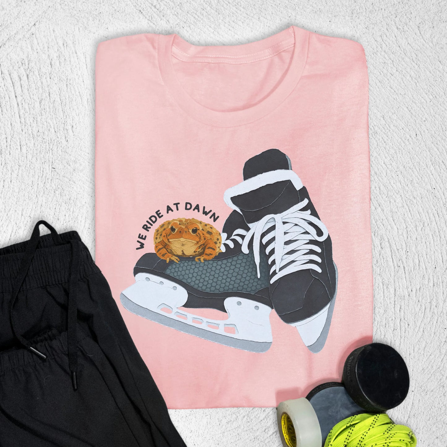 We Ride at Dawn T-Shirt S / Pink T-Shirt