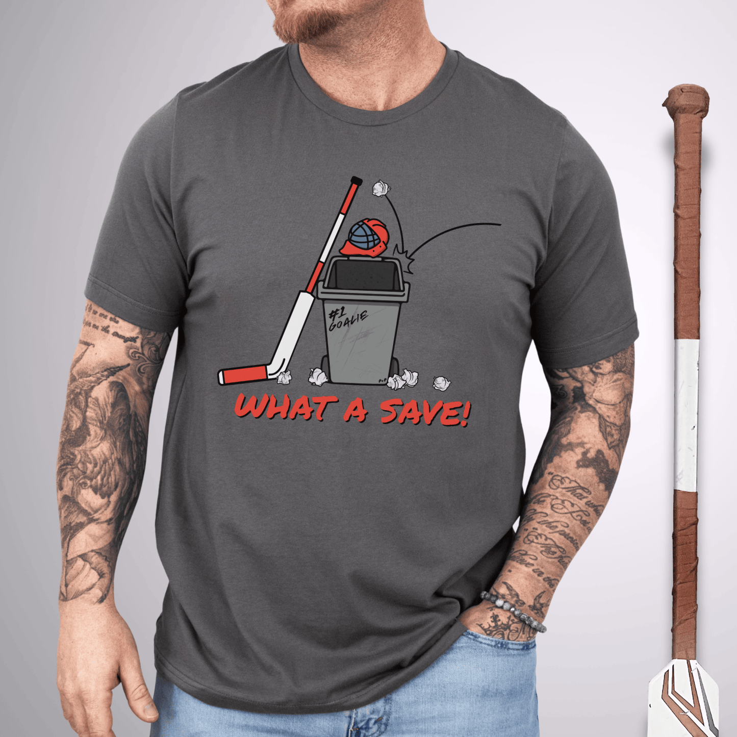 What a Save T-Shirt Asphalt / S T-Shirt