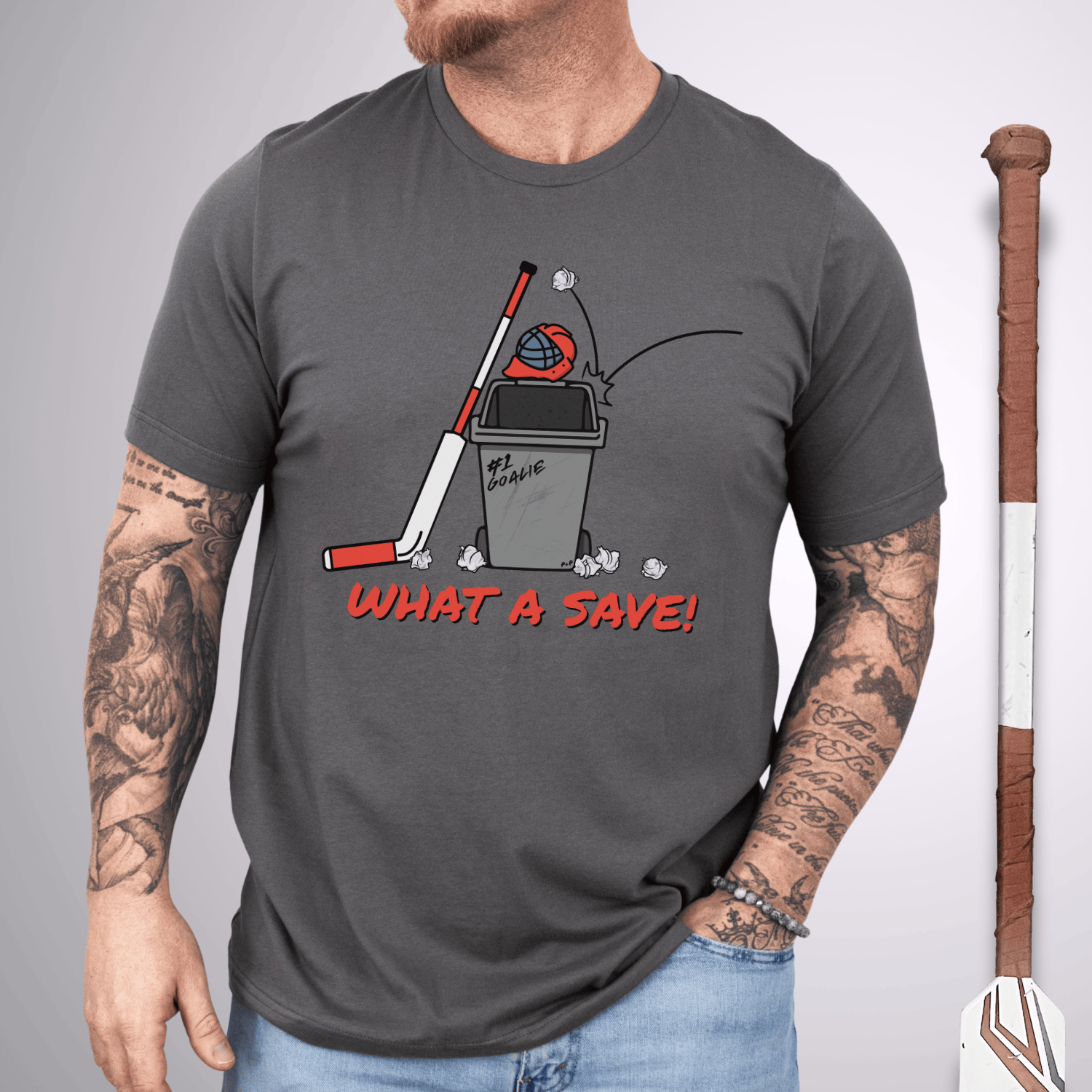 What a Save T-Shirt Asphalt / S T-Shirt