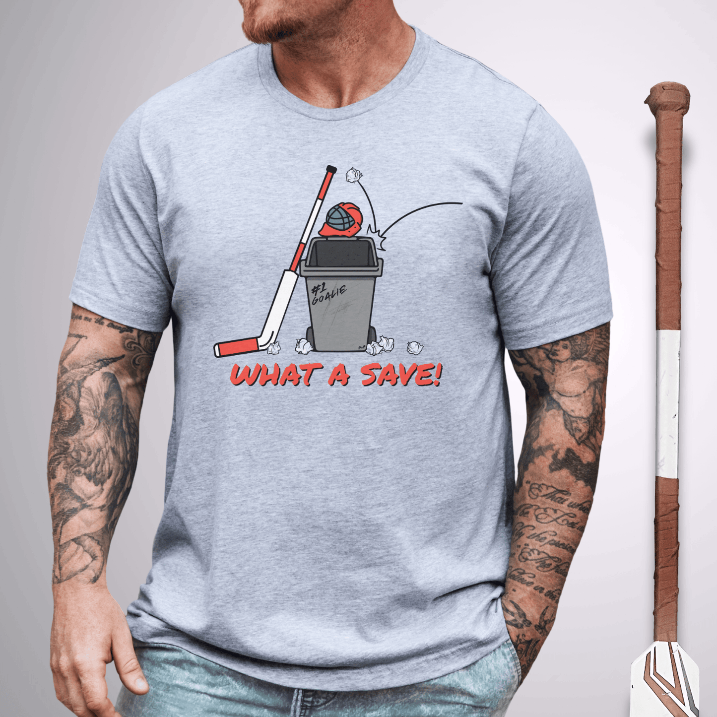 What a Save T-Shirt Athletic Heather / S T-Shirt
