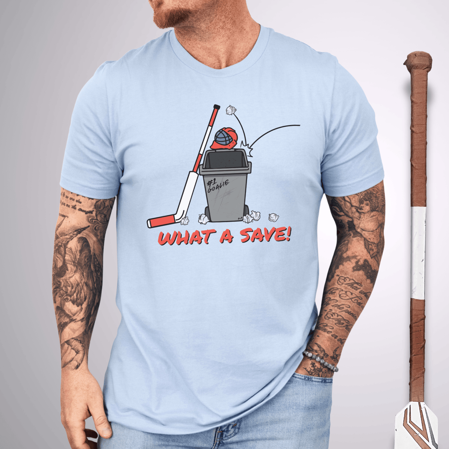 What a Save T-Shirt Baby Blue / S T-Shirt