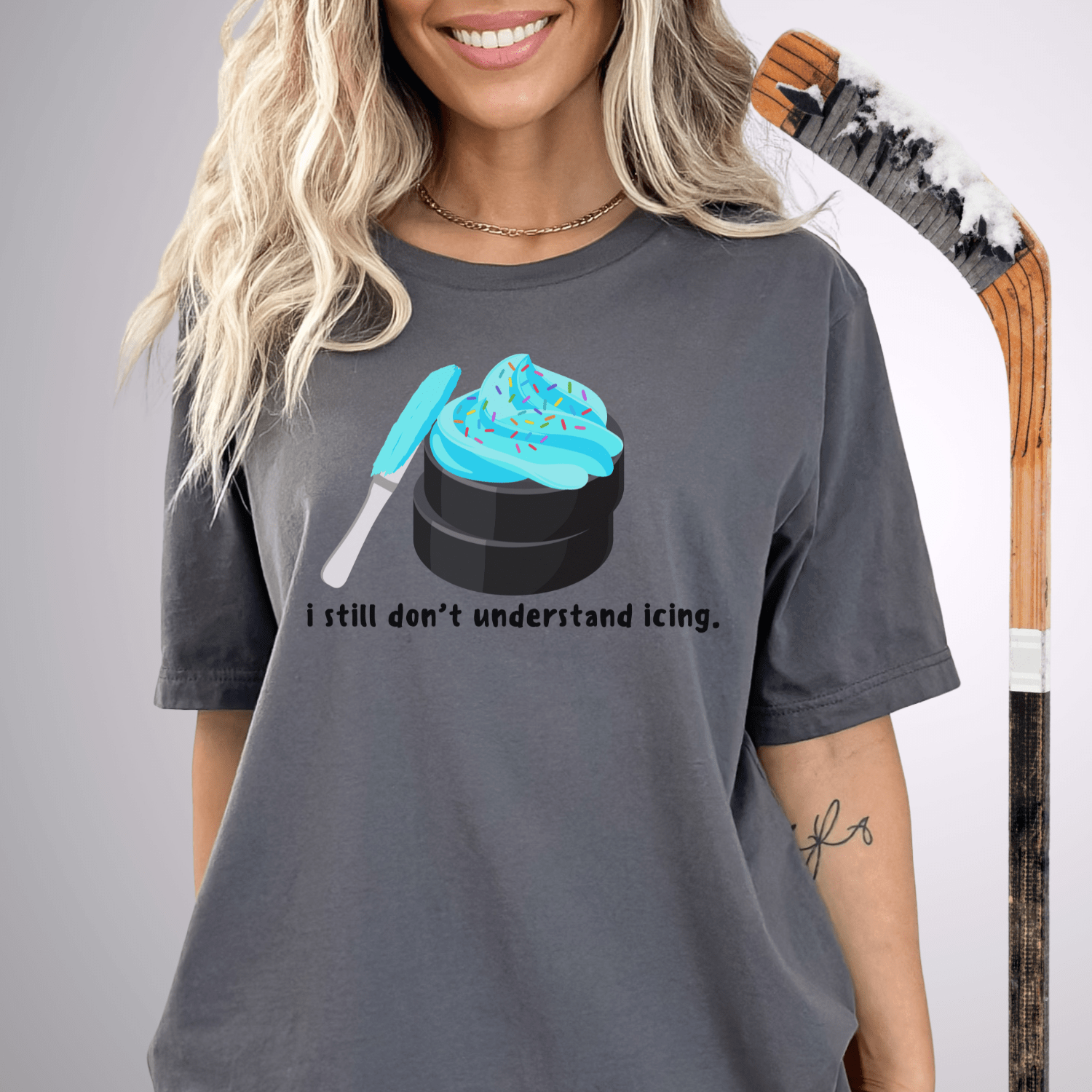 What is Icing? T-Shirt Asphalt / S T-Shirt