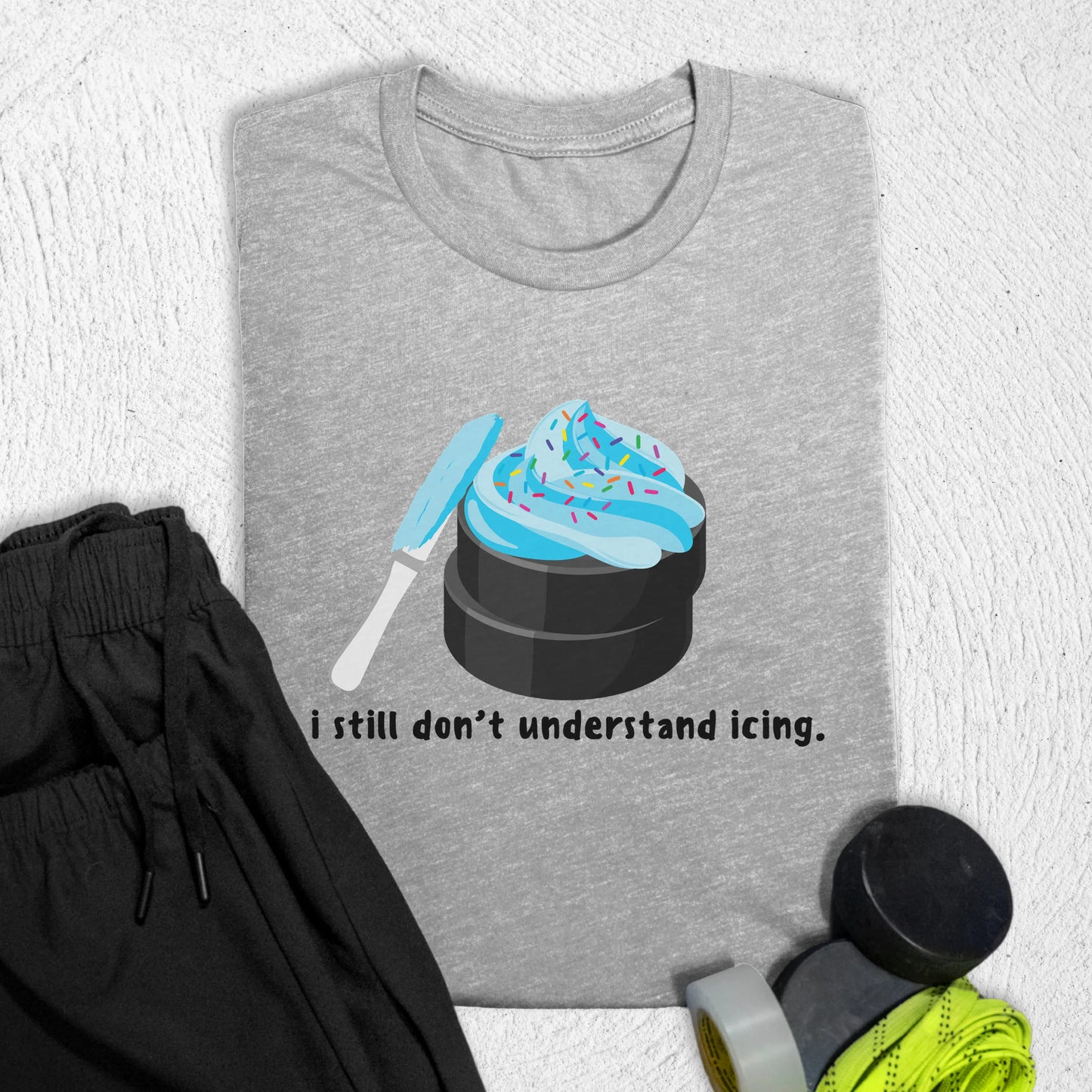 What is Icing T-Shirt S / Athletic Heather T-Shirt