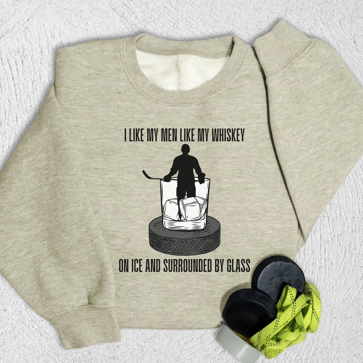 Whiskey Sweatshirt Oatmeal Heather / M Sweatshirt