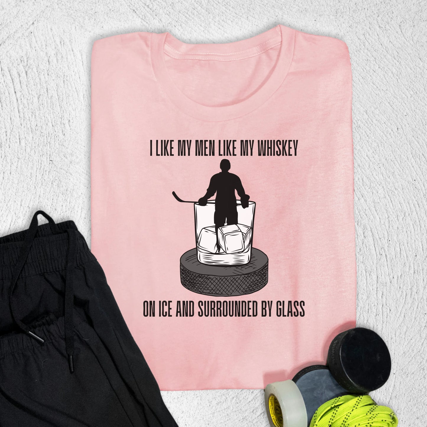 Whiskey T-Shirt Pink / S T-Shirt