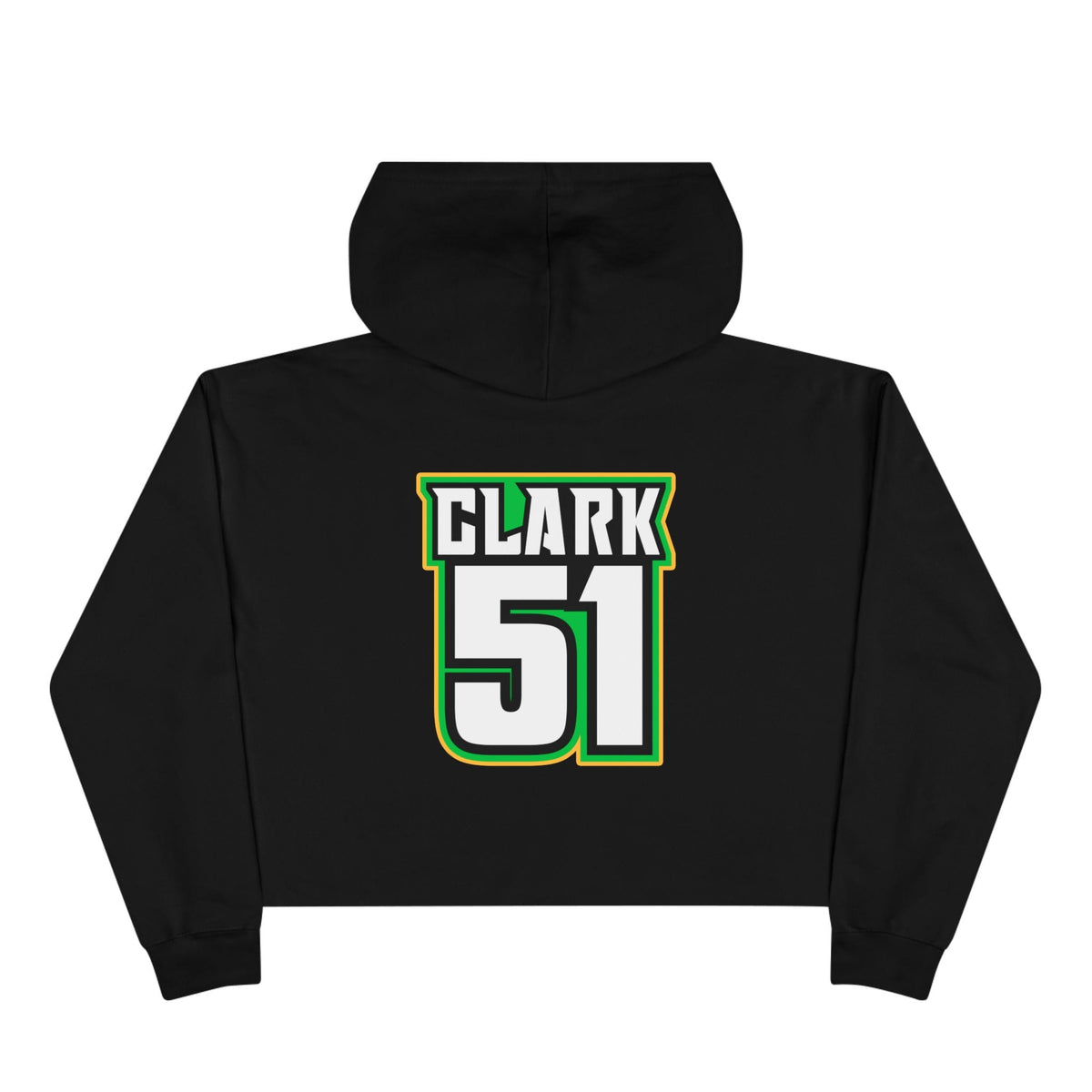 Women's Cropped Hoodie | Custom Name + Number Option Hoodie