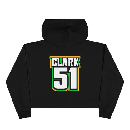 Women's Cropped Hoodie | Custom Name + Number Option Hoodie