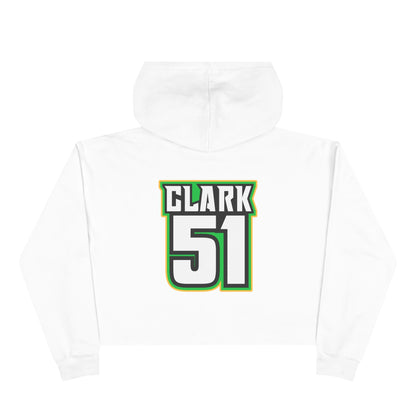 Women's Cropped Hoodie | Custom Name + Number Option Hoodie