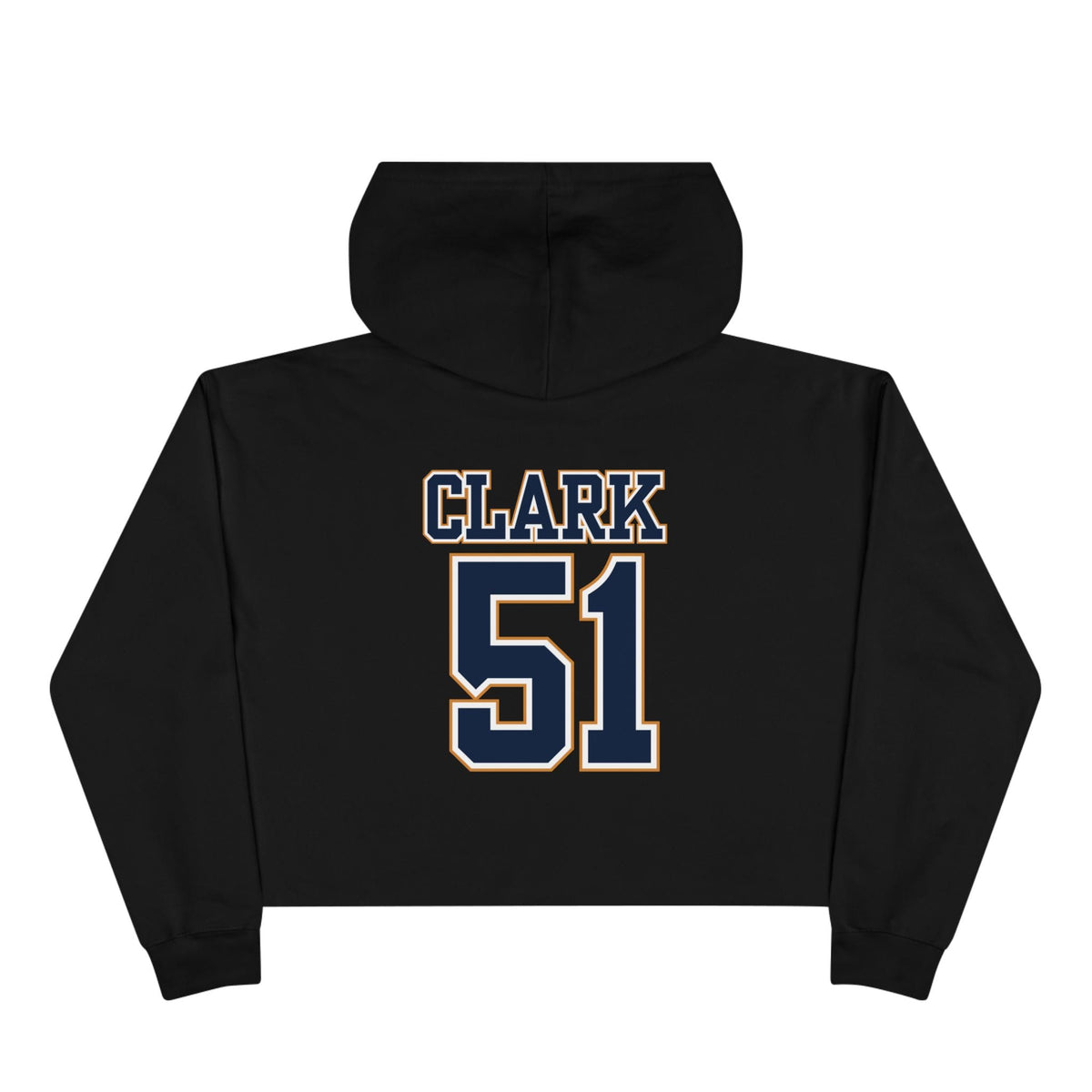 Women's Cropped Hoodie | Custom Name + Number Option Hoodie