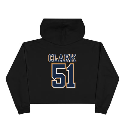 Women's Cropped Hoodie | Custom Name + Number Option Hoodie