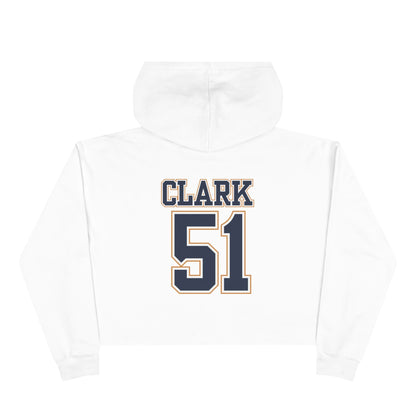 Women's Cropped Hoodie | Custom Name + Number Option Hoodie