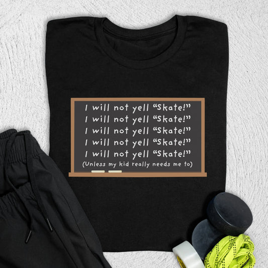 Yell Skate T-Shirt Black / S T-Shirt