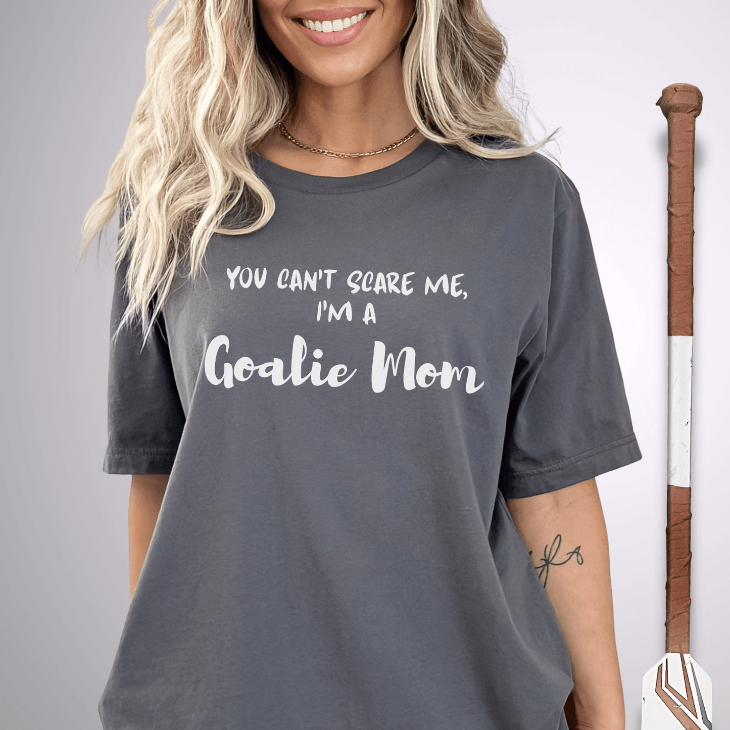 You Can't Scare Me T-Shirt Asphalt / S T-Shirt