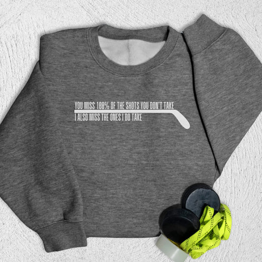 You Miss Sweatshirt S / Charcoal Heather Sweatshirt