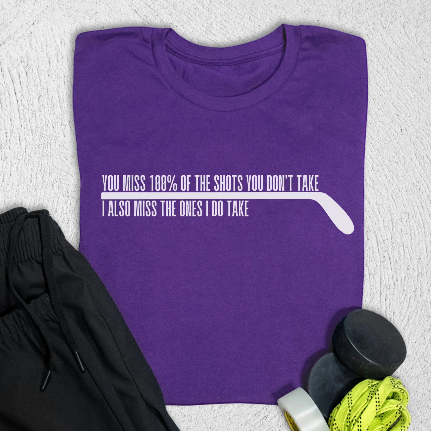 You Miss T-Shirt S / Team Purple T-Shirt