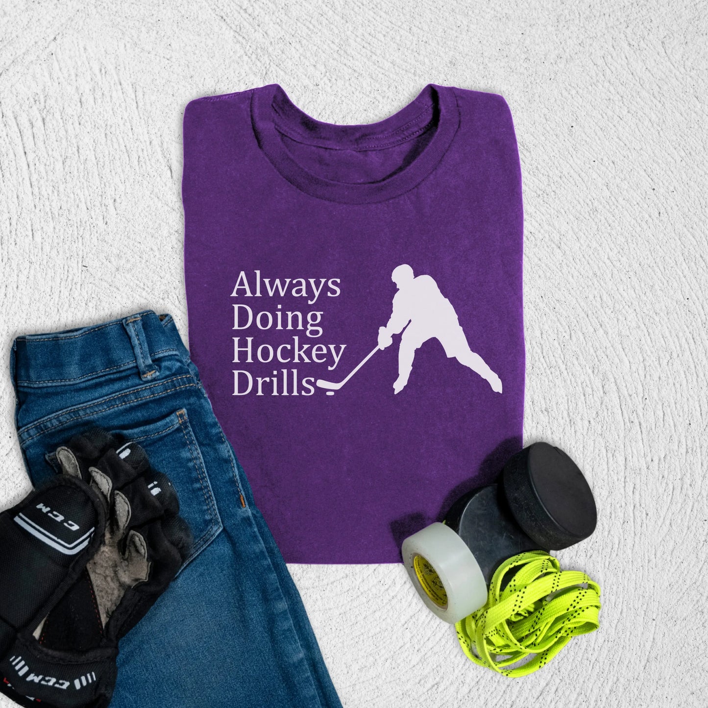 Youth ADHD T-Shirt S / Team Purple Kids clothes
