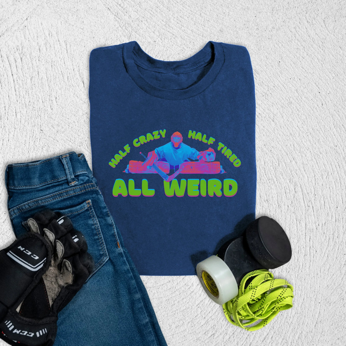 Youth All Weird T-Shirt S / Navy Kids clothes
