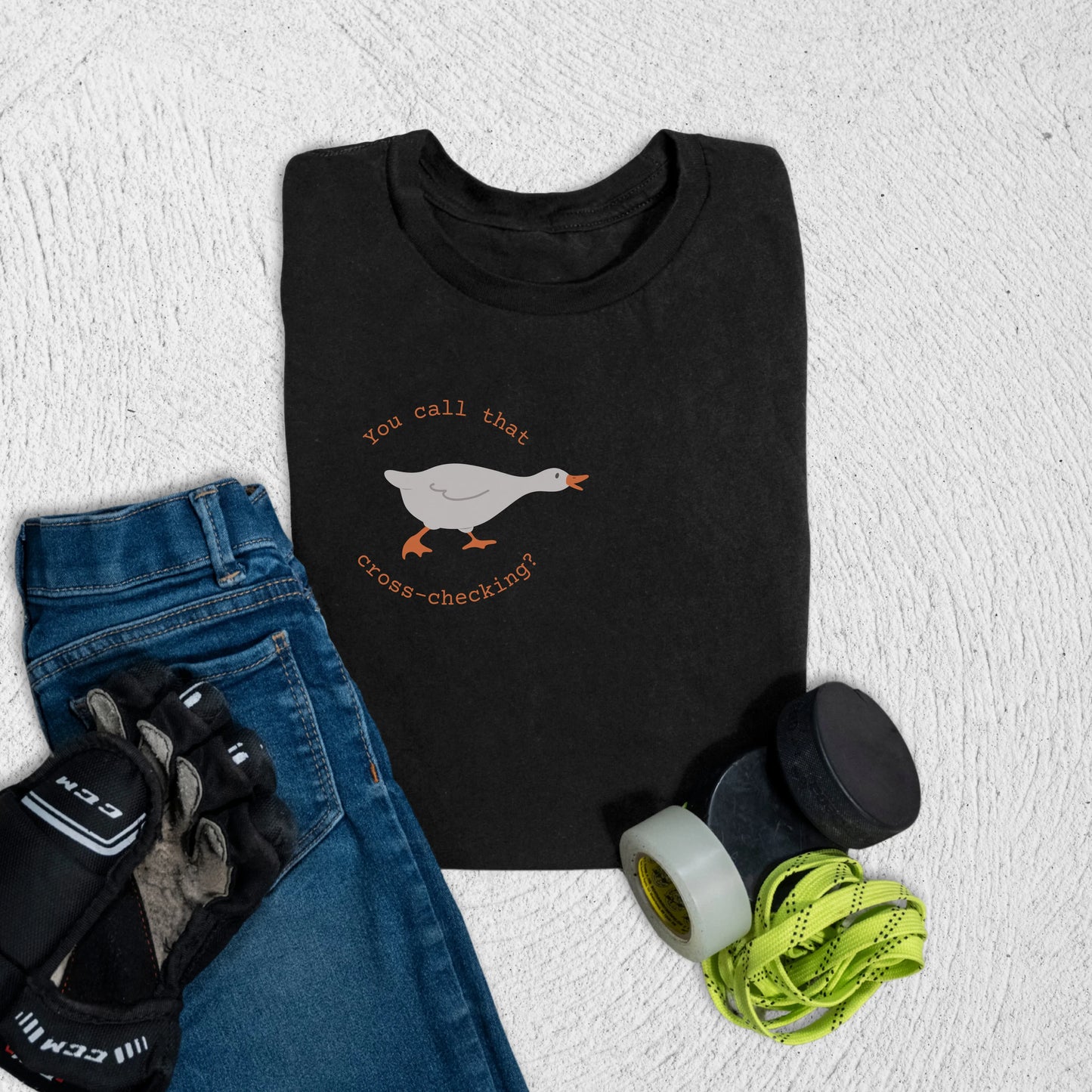 Youth Angry Goose T-Shirt S / Black Kids clothes
