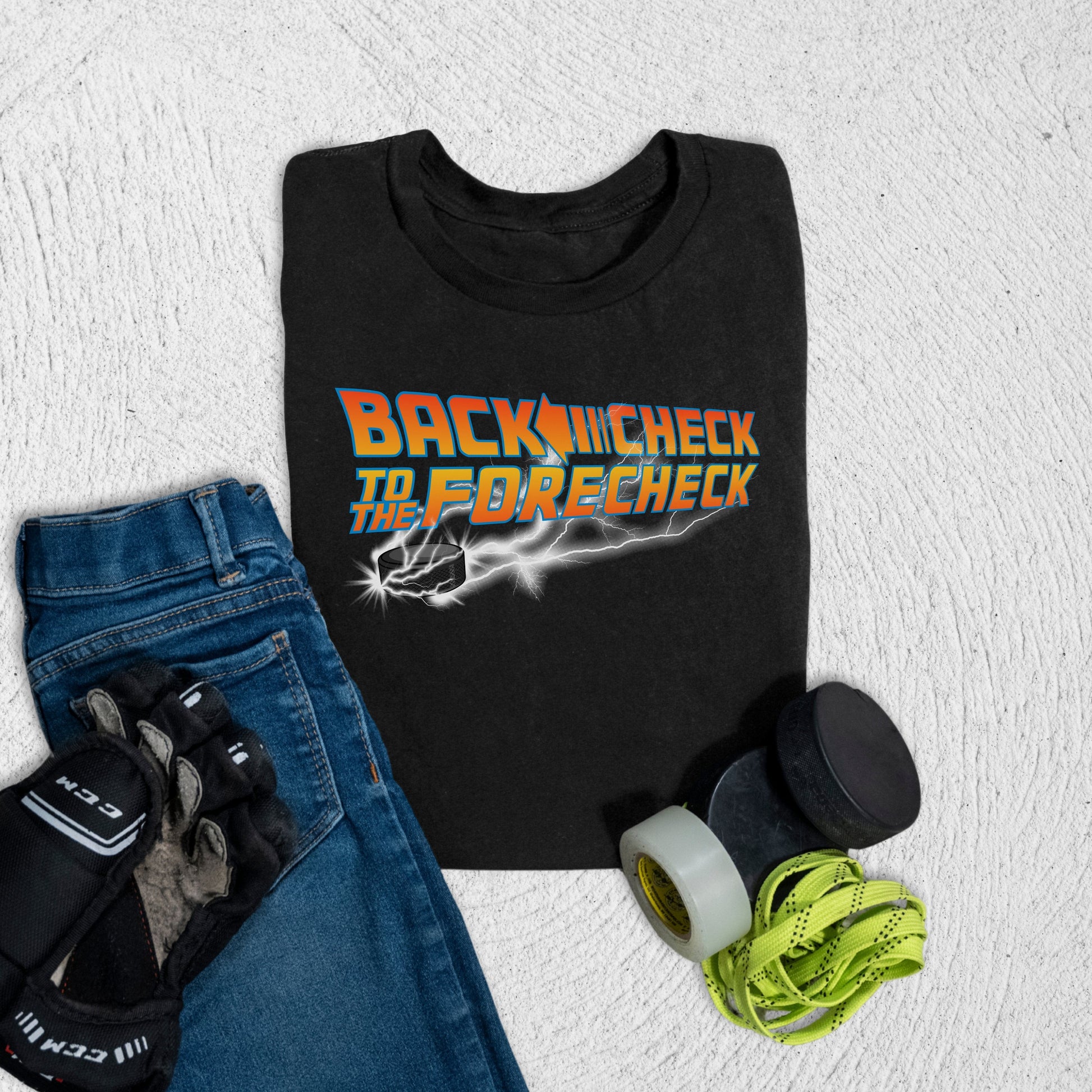 Youth Backcheck T-Shirt Black / S T-Shirt