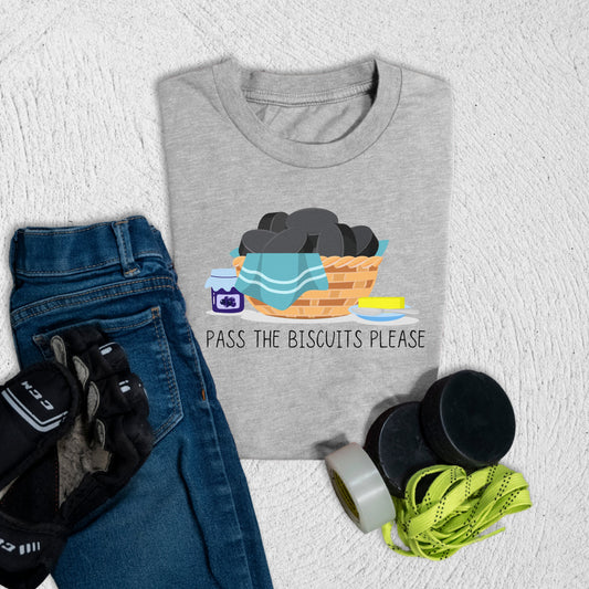 Youth Biscuits T-Shirt Athletic Heather / S T-Shirt