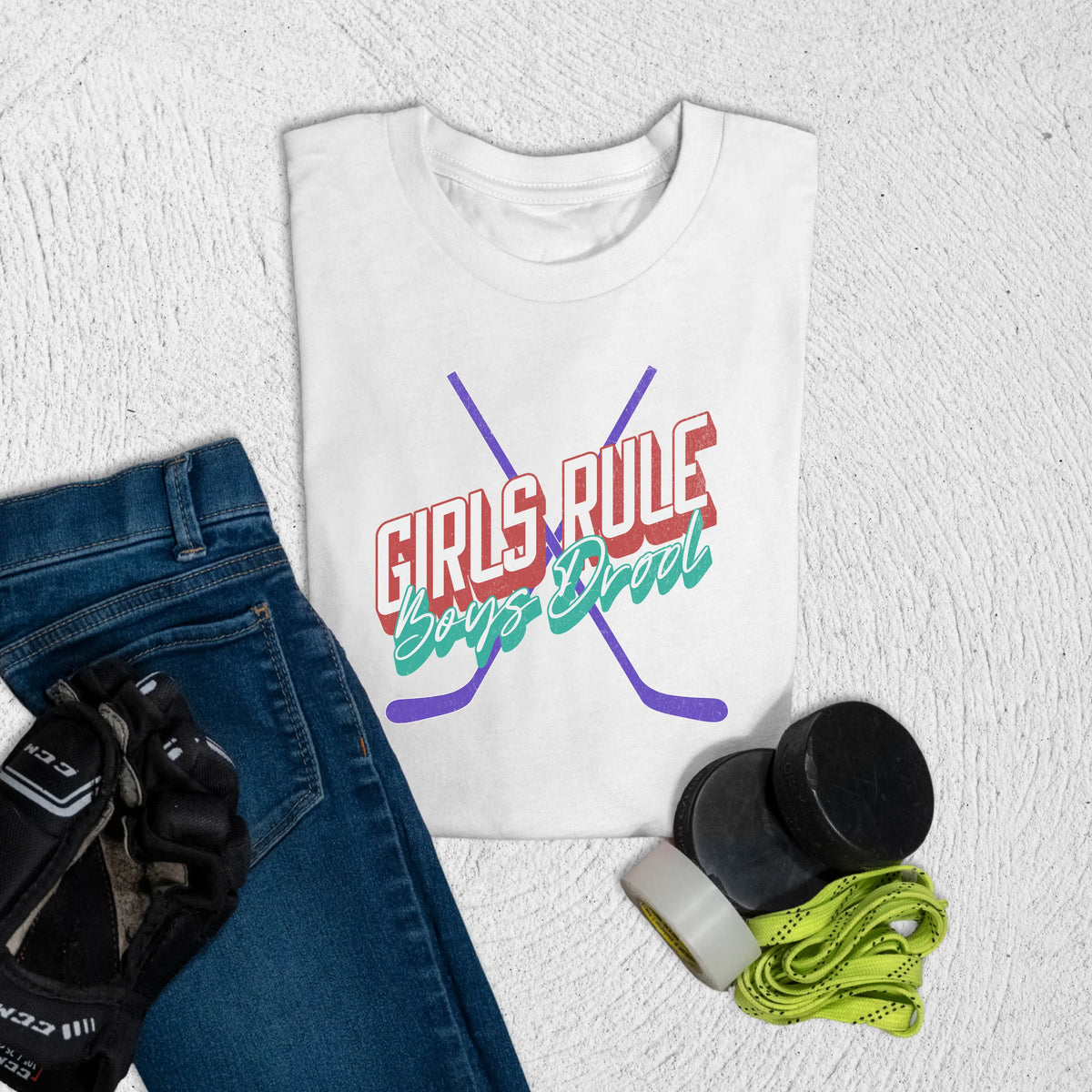 Youth Boys Drool T-Shirt S / White Kids clothes