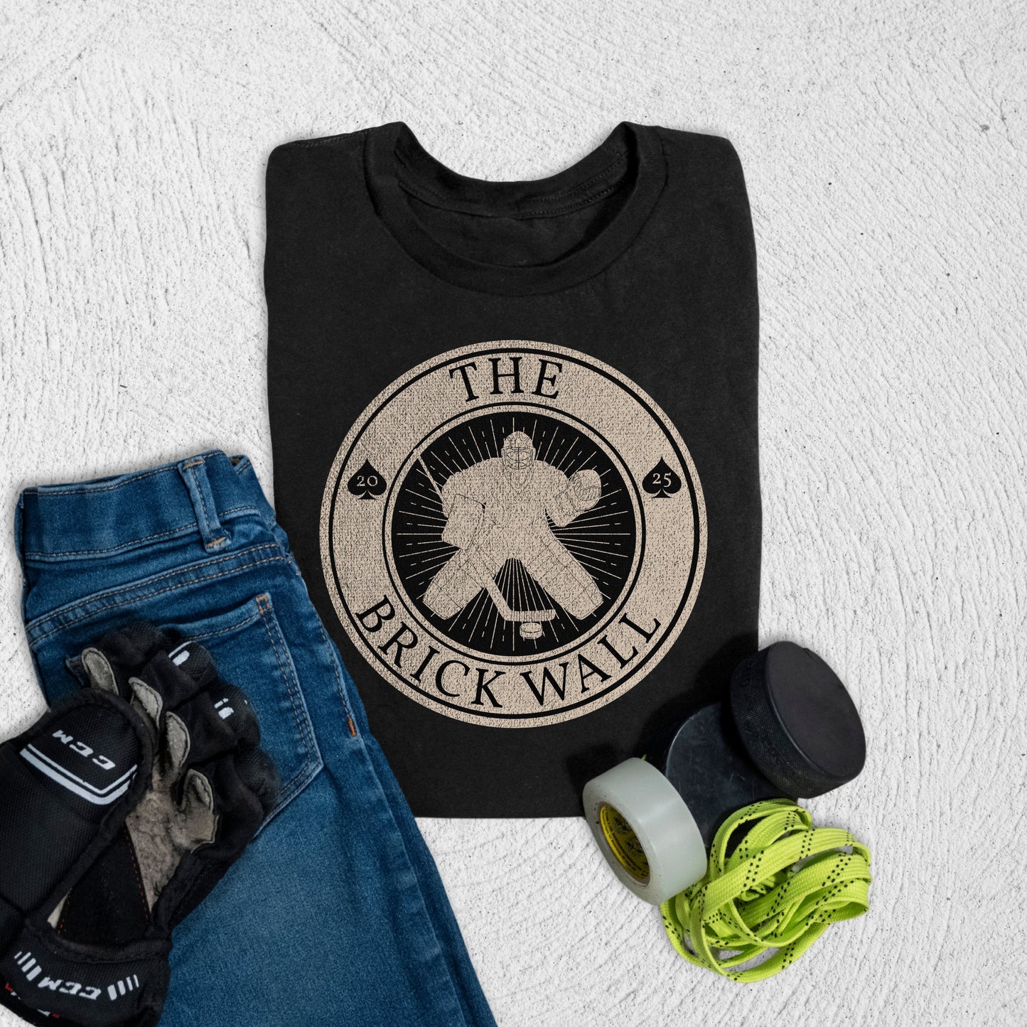 Youth Brick Wall T-Shirt Black / S T-Shirt