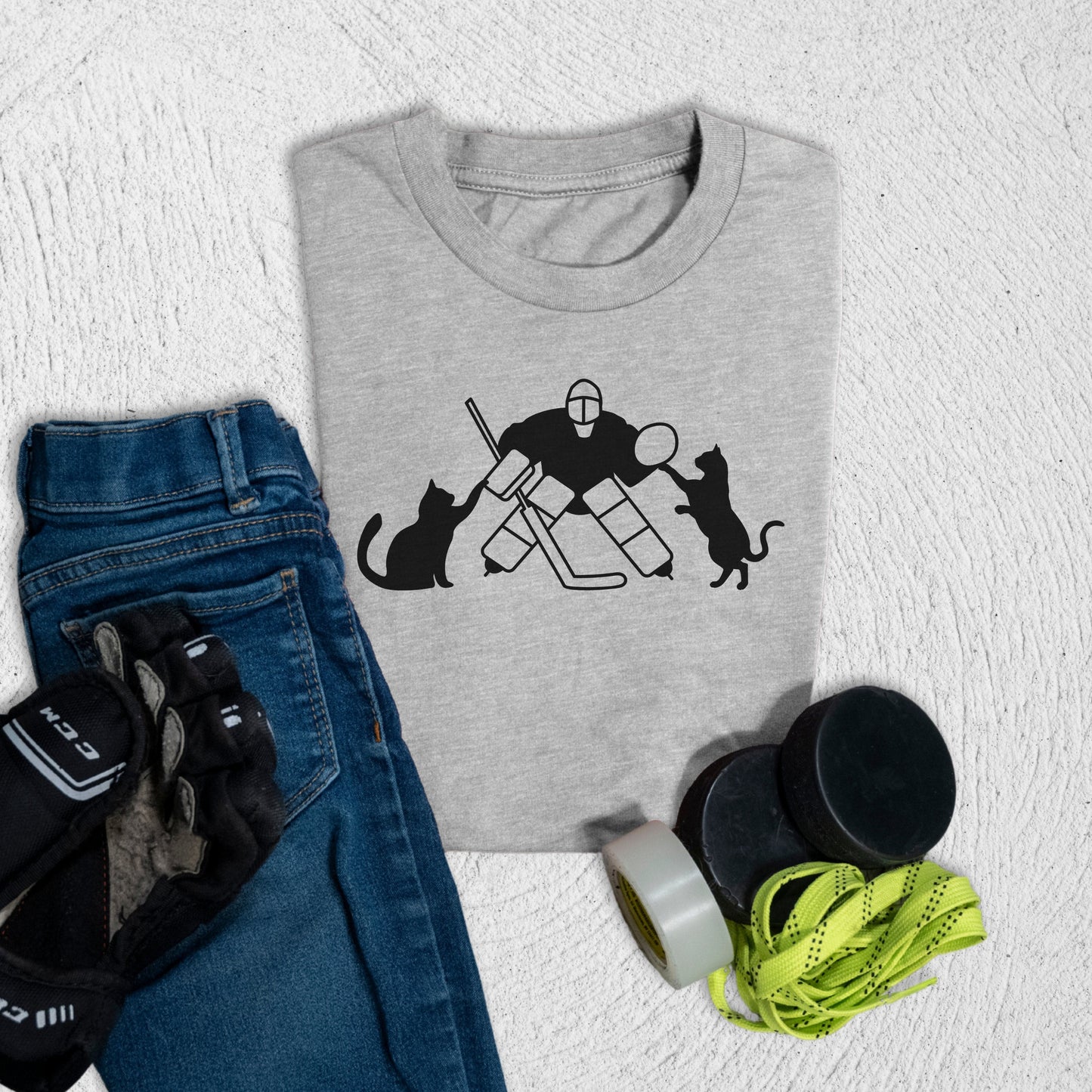 Youth Cat Catcher T-Shirt Athletic Heather / S T-Shirt