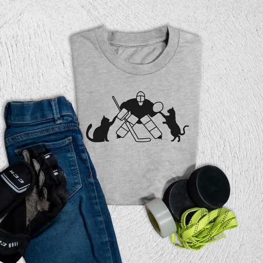 Youth Cat Catcher T-Shirt Athletic Heather / S T-Shirt