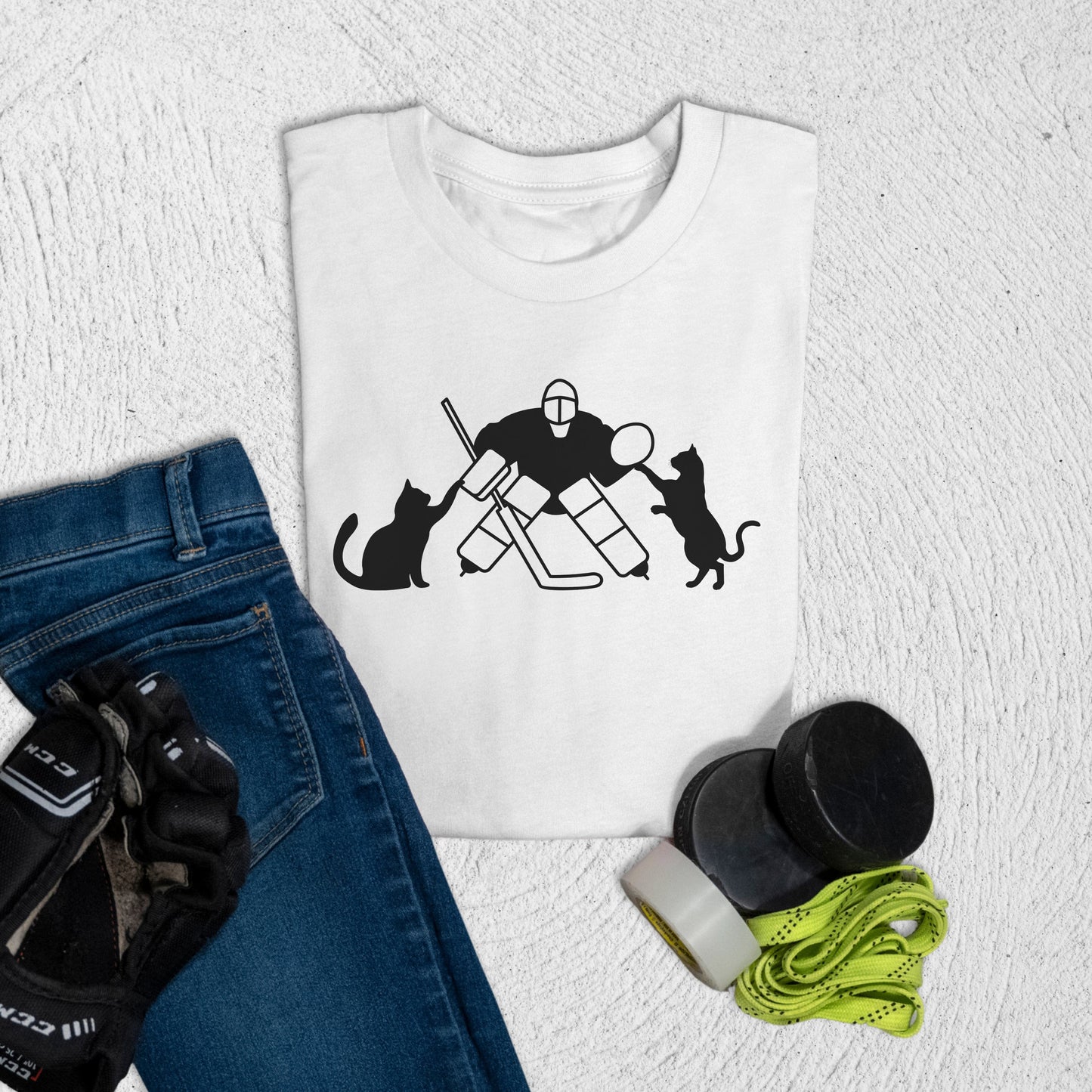 Youth Cat Catcher T-Shirt White / S T-Shirt