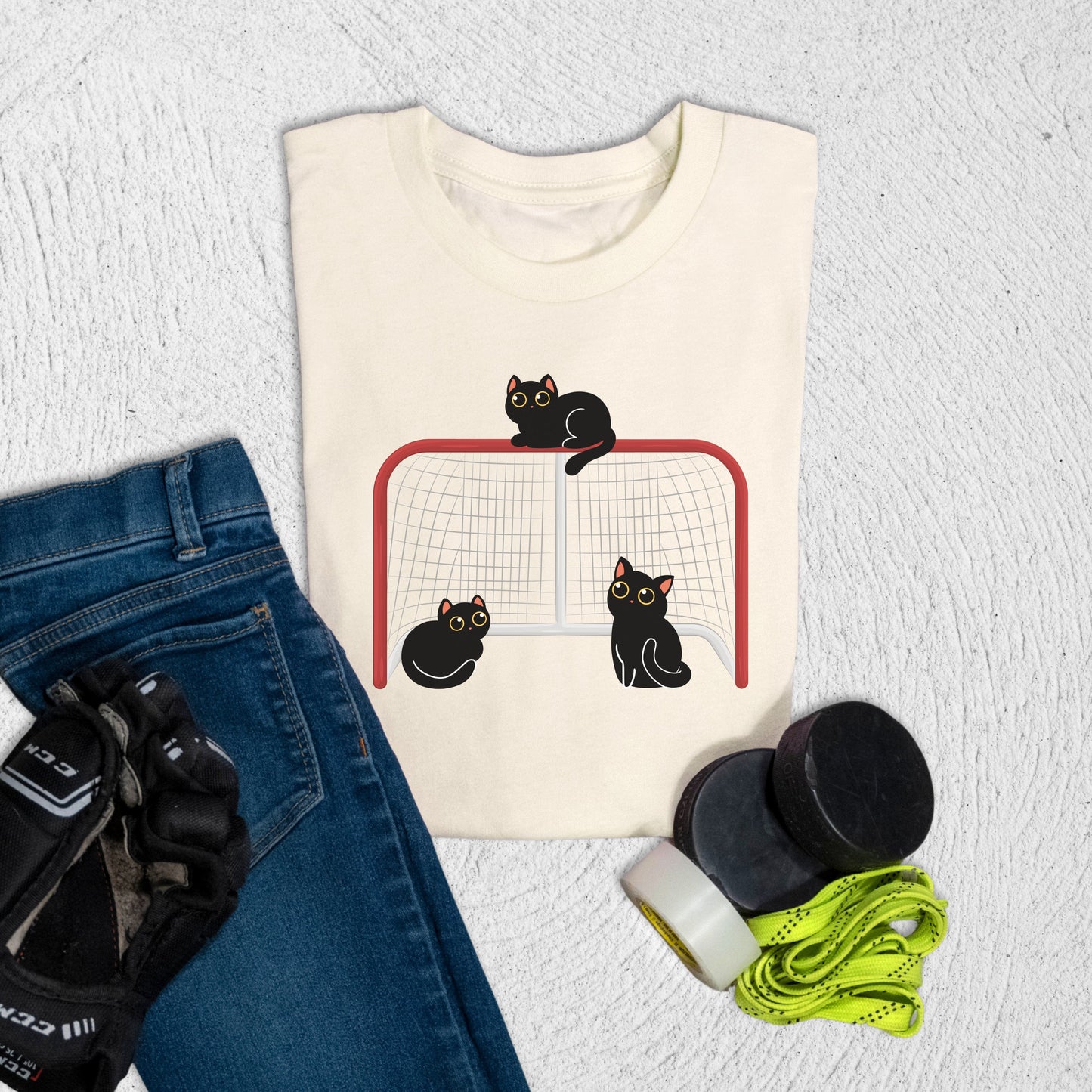 Youth Cat Trap T-Shirt Natural / S T-Shirt