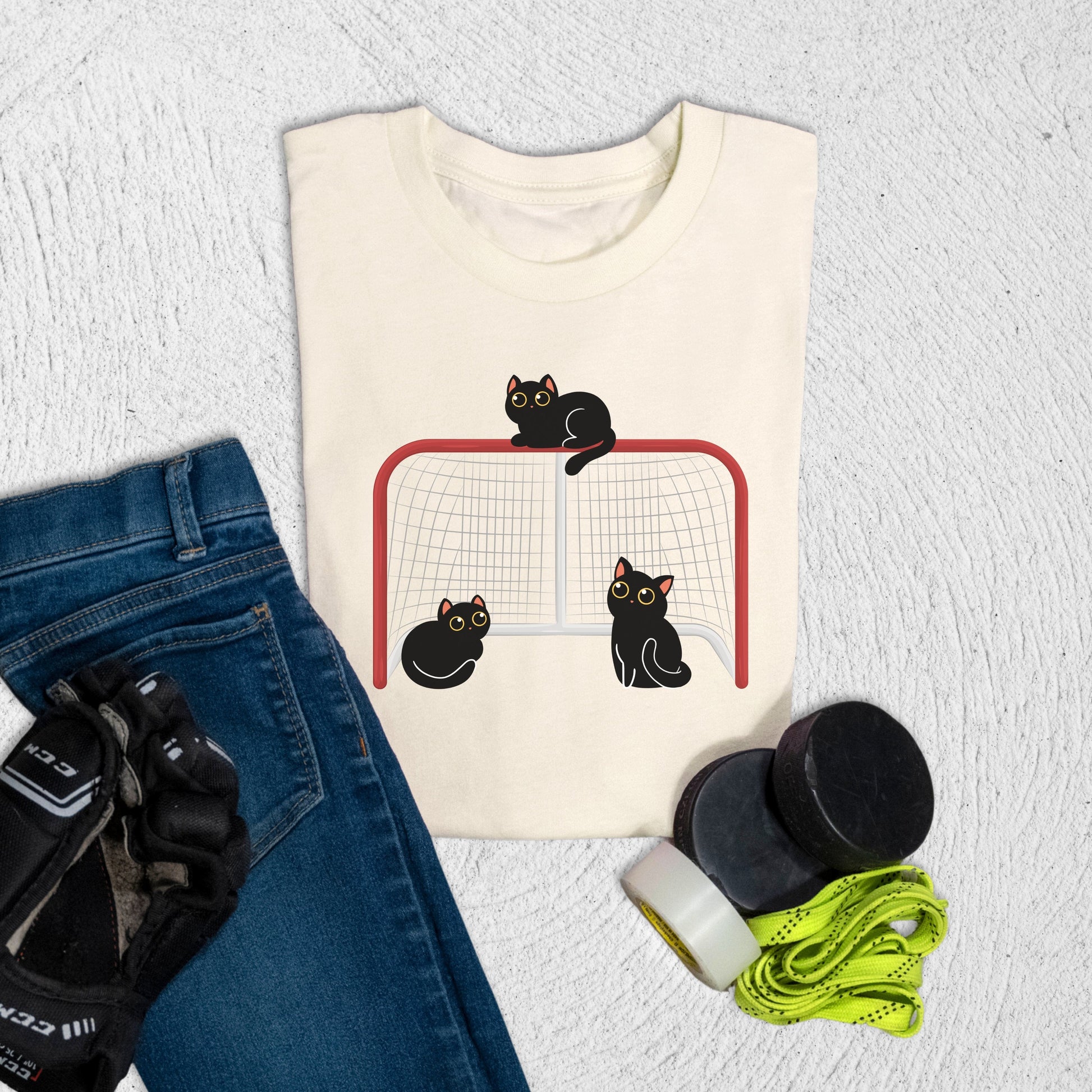 Youth Cat Trap T-Shirt Natural / S T-Shirt