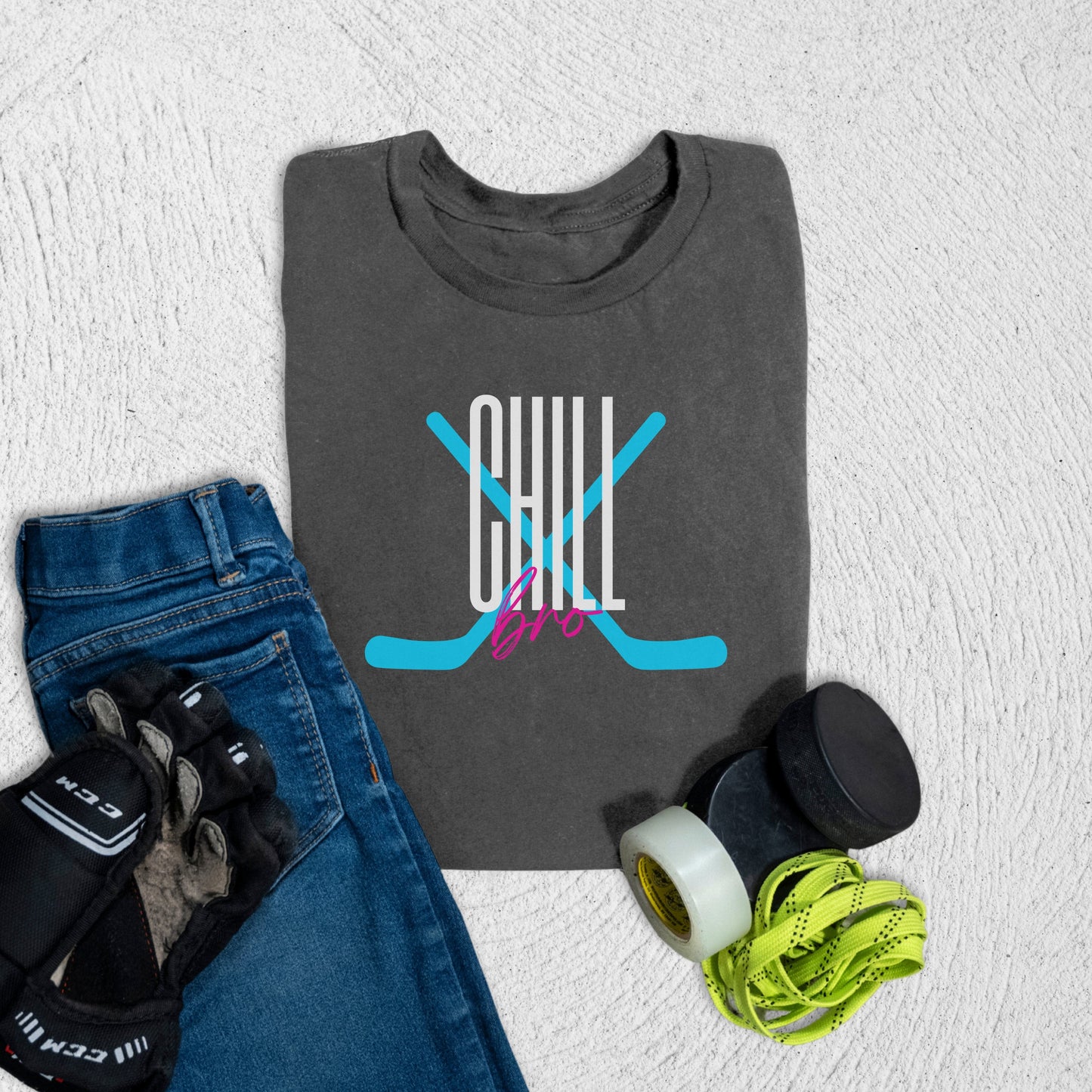Youth Chill Bro T-Shirt Asphalt / S T-Shirt