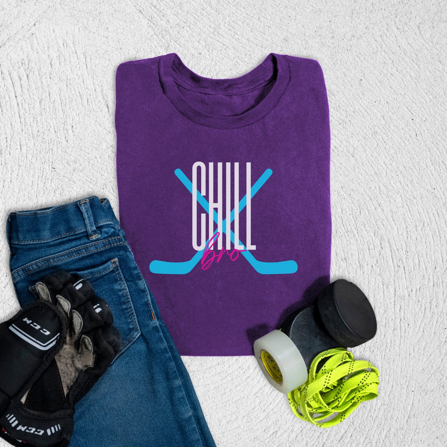 Youth Chill Bro T-Shirt Team Purple / S T-Shirt