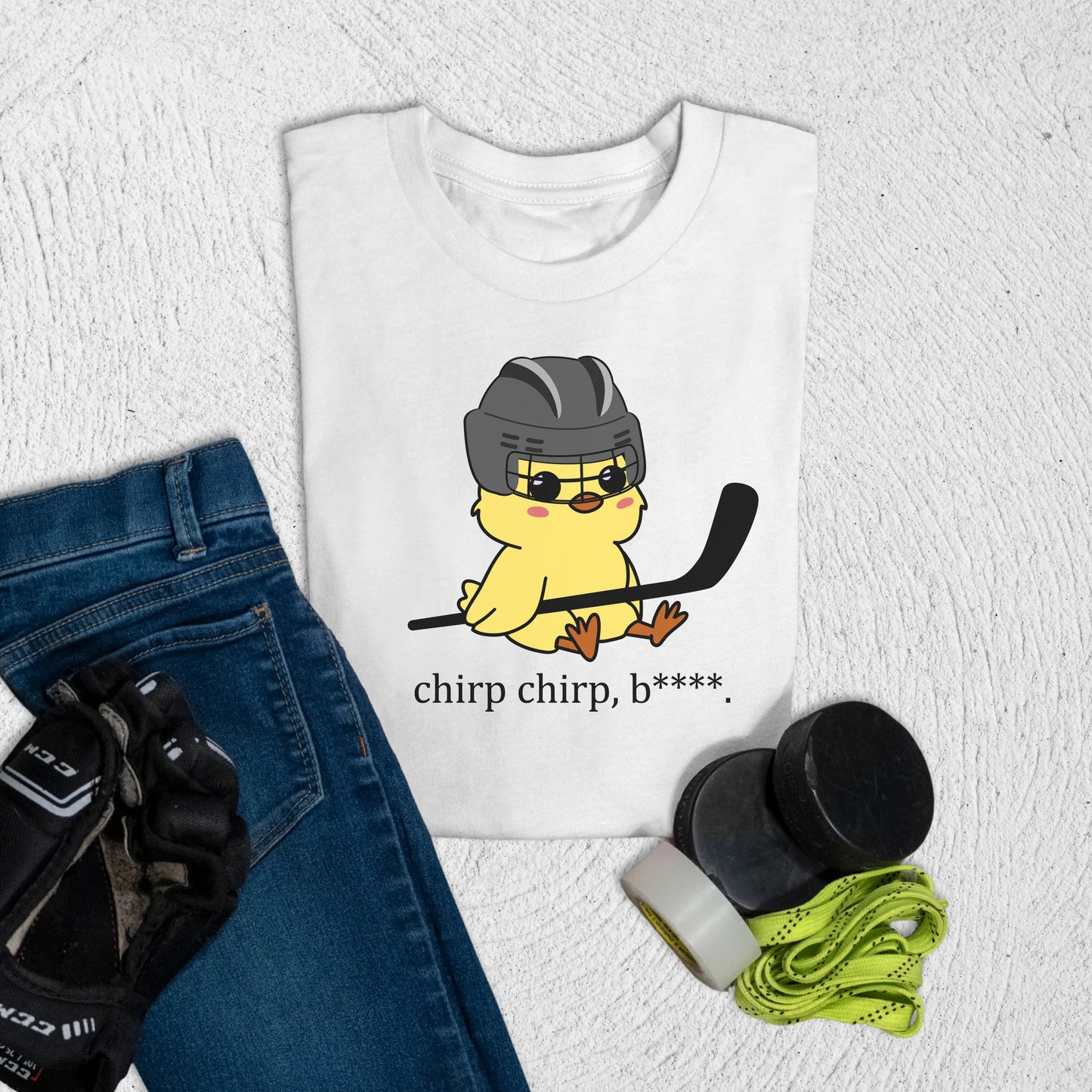 Youth Chirp Chirp T-Shirt S / White Kids clothes